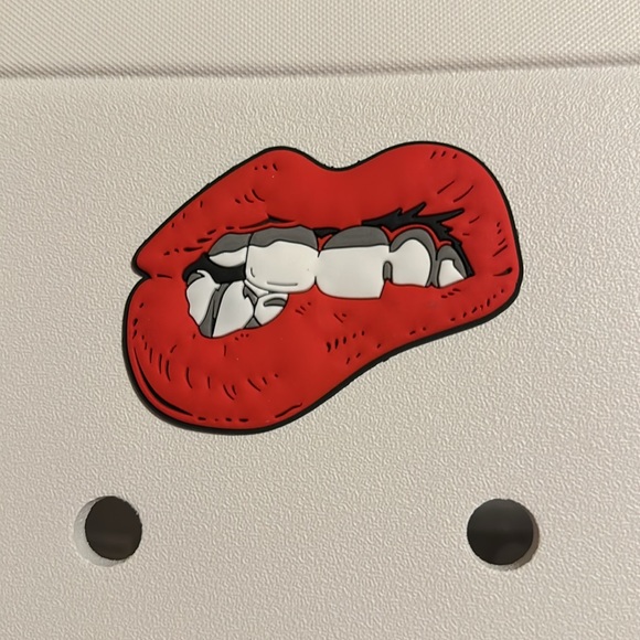 Biting Lips TOTE BAG Inspired Decor - #245 - Picture 2 of 5